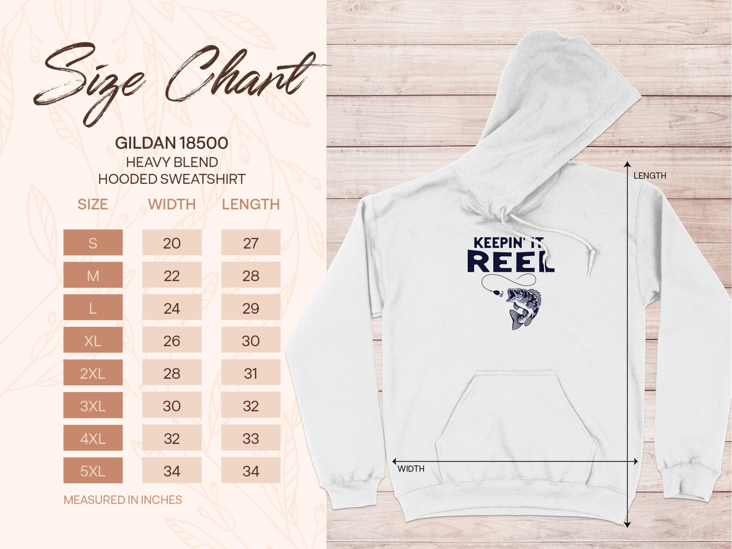 Keepin It Reel Graphic Hooded Sweatshirt product type