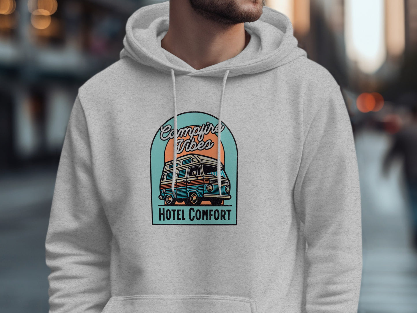 Camping Vibes Hotel Comfort Hoodie product
